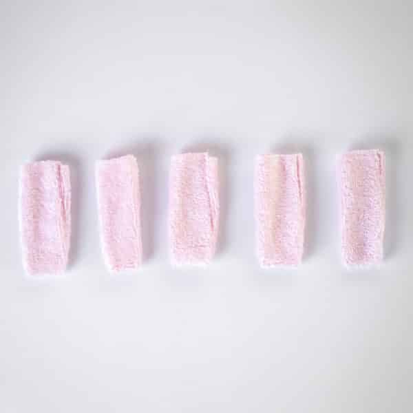 Young Woofians Eco Friendly Bamboo Cloth Pack-pink